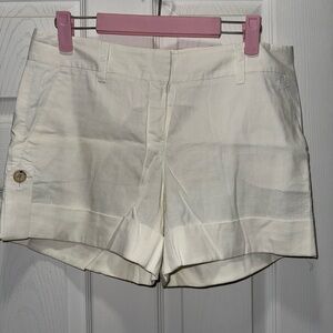 Theory Women's Cream Bermudas